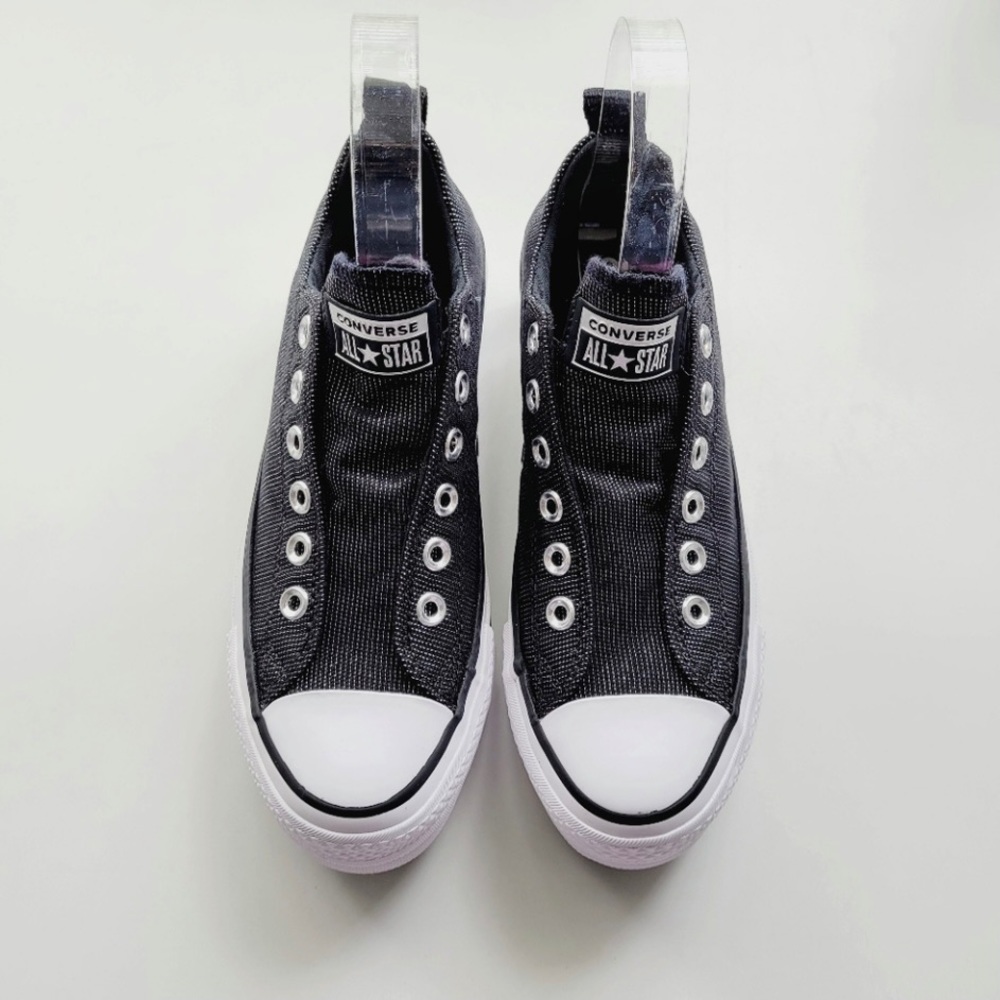 Converse CTAS Lift Slip Black/White/Silver